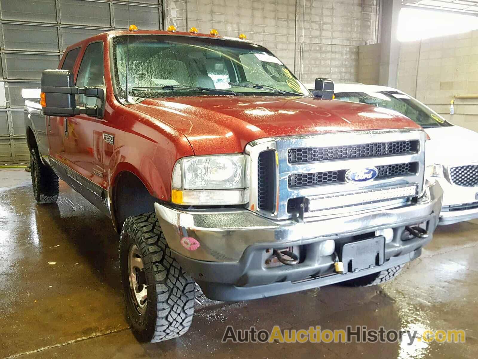 2003 FORD F350 SRW SUPER DUTY, 1FTSW31P63EB59410