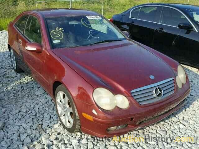 2003 MERCEDES-BENZ C 230K SPORT COUPE, WDBRN40J43A496426