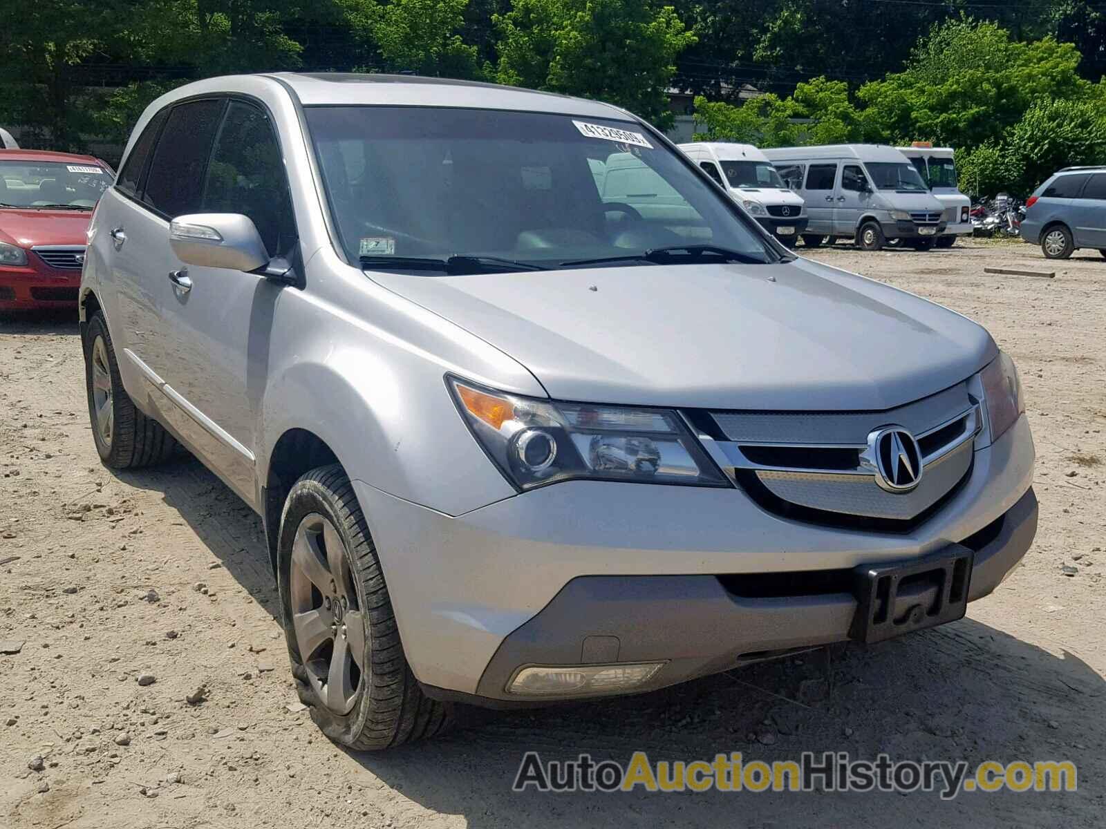 2009 ACURA MDX SPORT, 2HNYD28779H504973