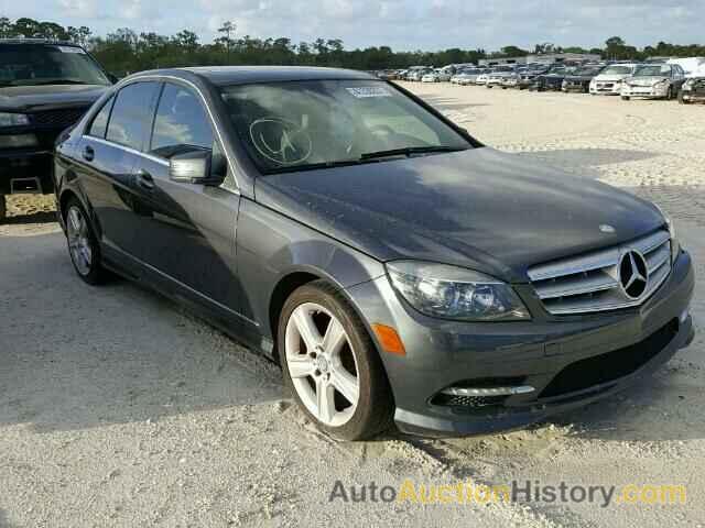 2011 MERCEDES-BENZ C 300, WDDGF5EB7BR185883