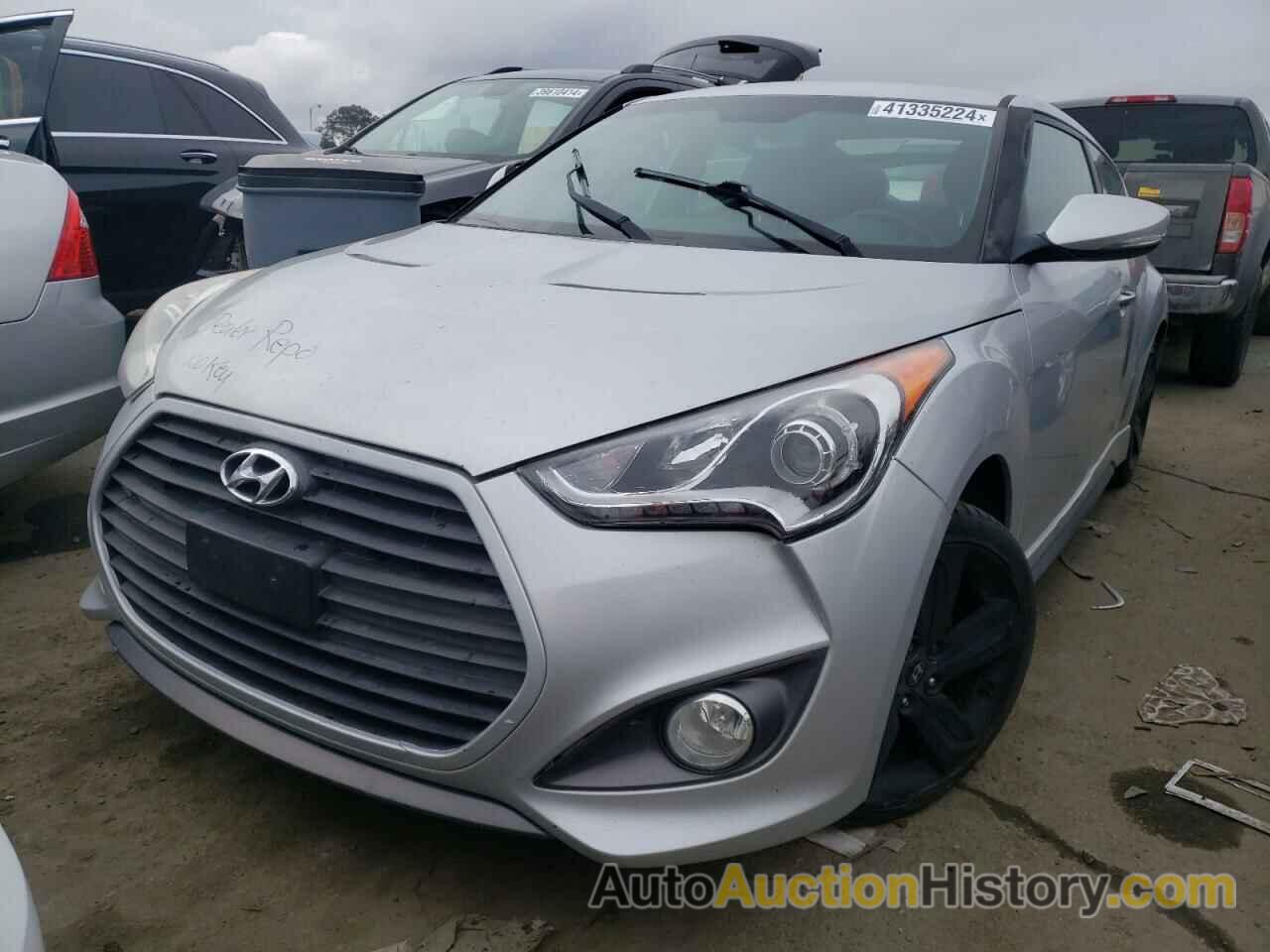 HYUNDAI VELOSTER TURBO, KMHTC6AE7DU177057