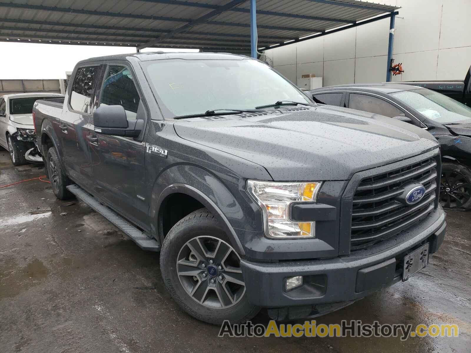2016 FORD F150 SUPERCREW, 1FTEW1CG0GKF96728