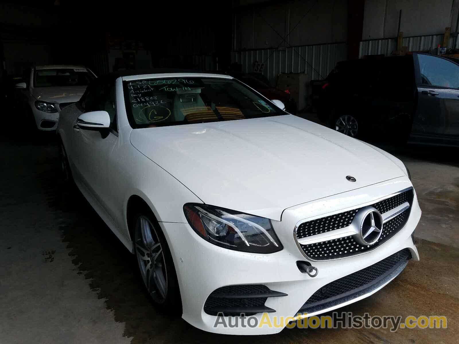 2018 MERCEDES-BENZ E CLASS 400, WDD1K6FB2JF044922