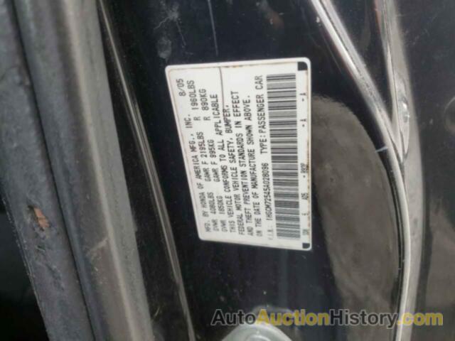 HONDA ACCORD LX, 1HGCM72545A028096