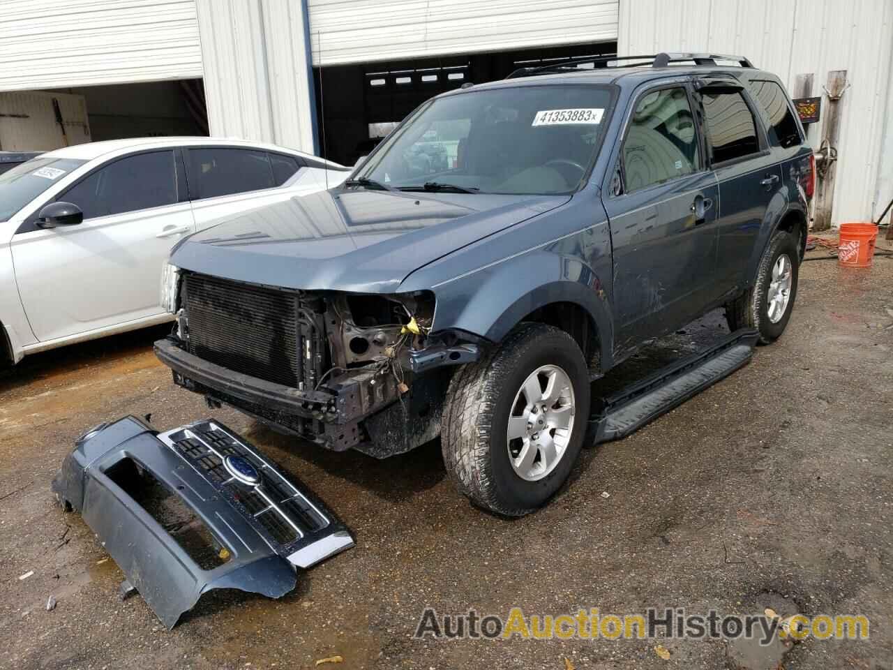 2012 FORD ESCAPE LIMITED, 1FMCU0EG6CKB87465