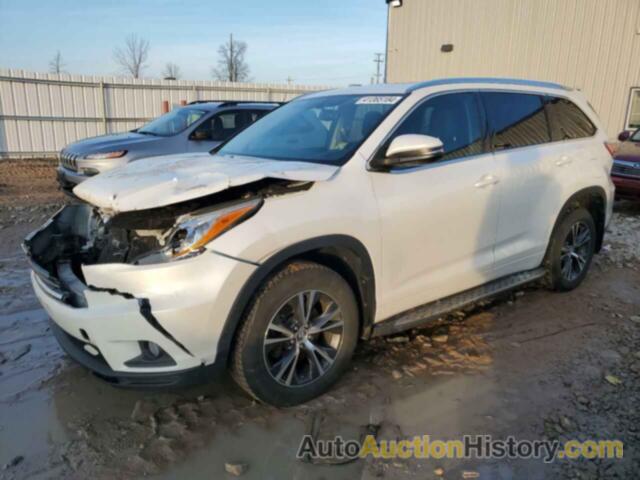 TOYOTA HIGHLANDER XLE, 5TDKKRFH5GS135812