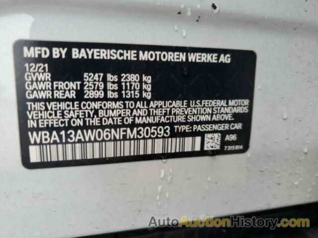 BMW M440XI GRA GRAN COUPE, WBA13AW06NFM30593