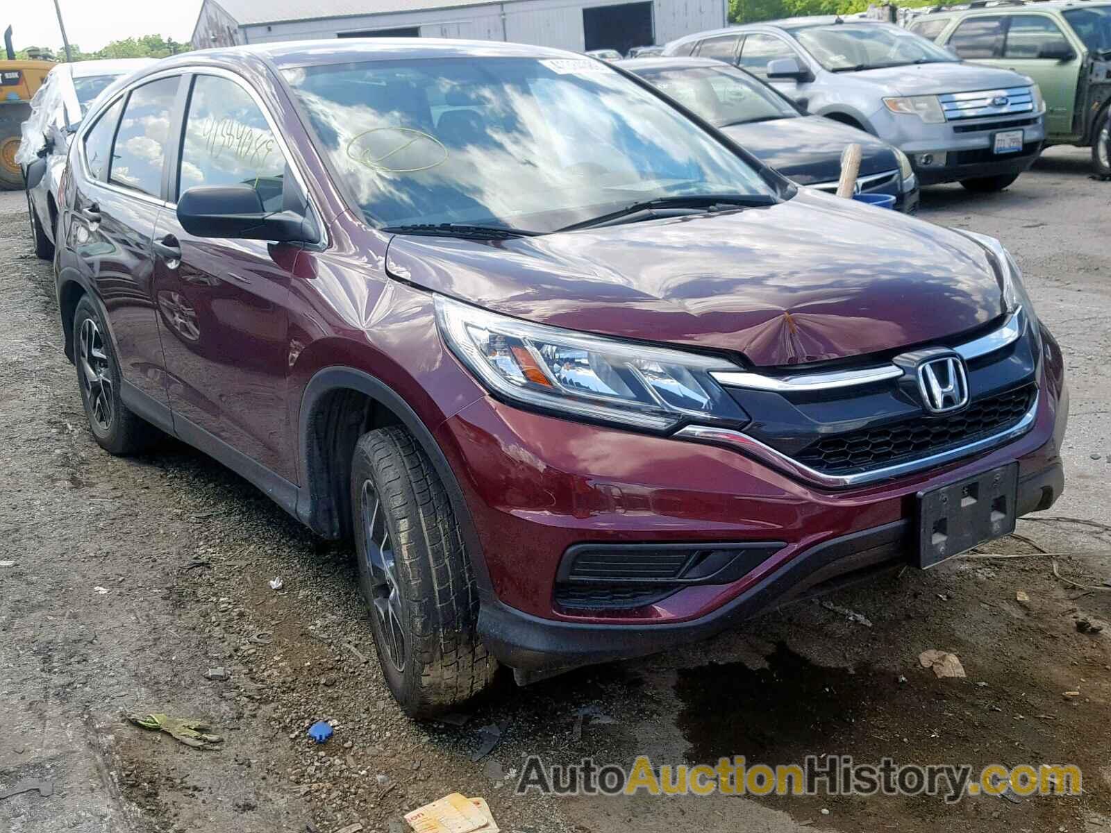 2016 HONDA CR-V SE SE, 5J6RM4H46GL098917