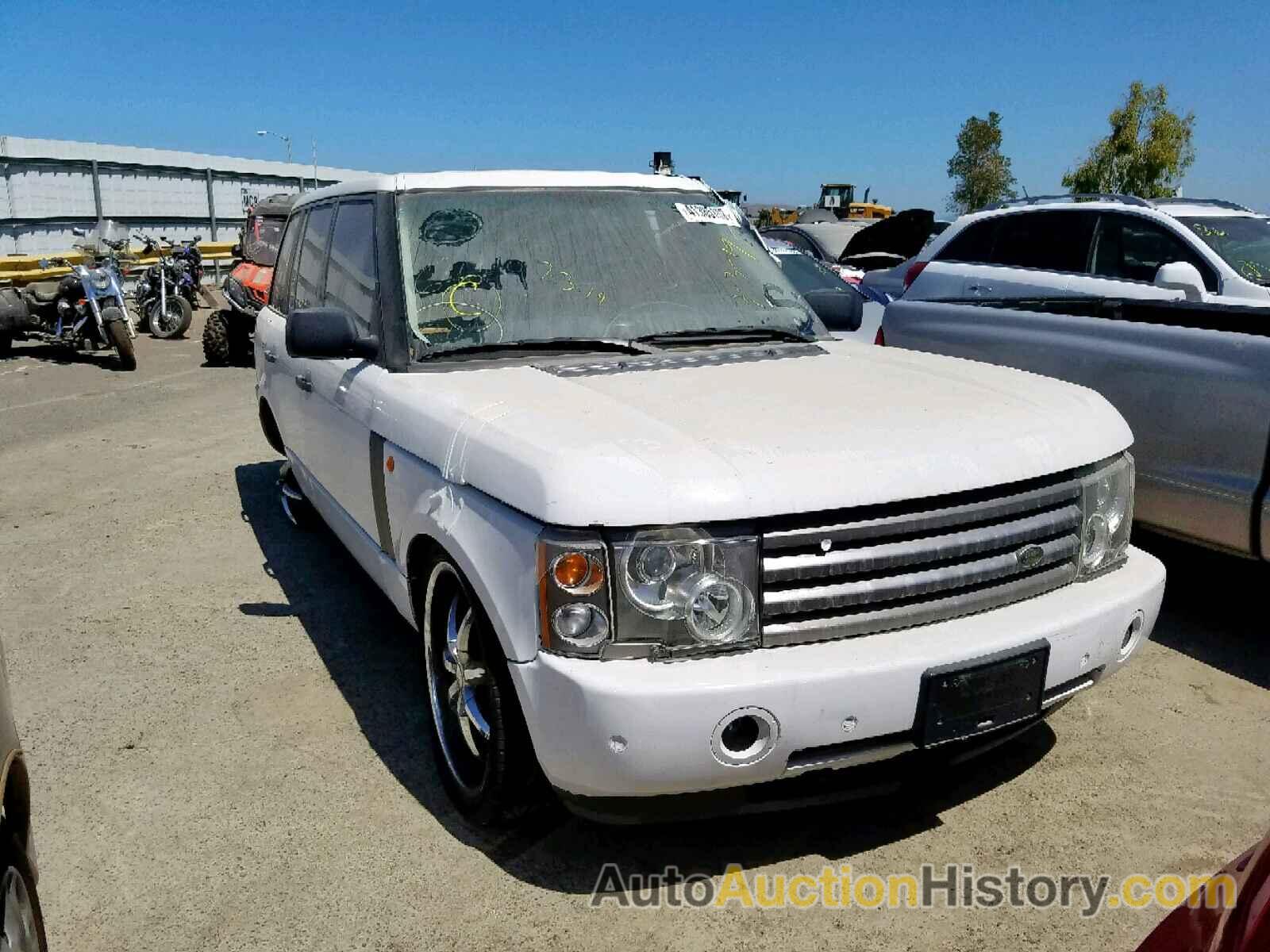 2003 LAND ROVER RANGE ROVER HSE, SALME11403A128420