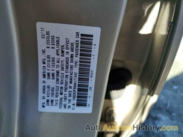 HONDA ACCORD EXL, 1HGCR2F96HA171542