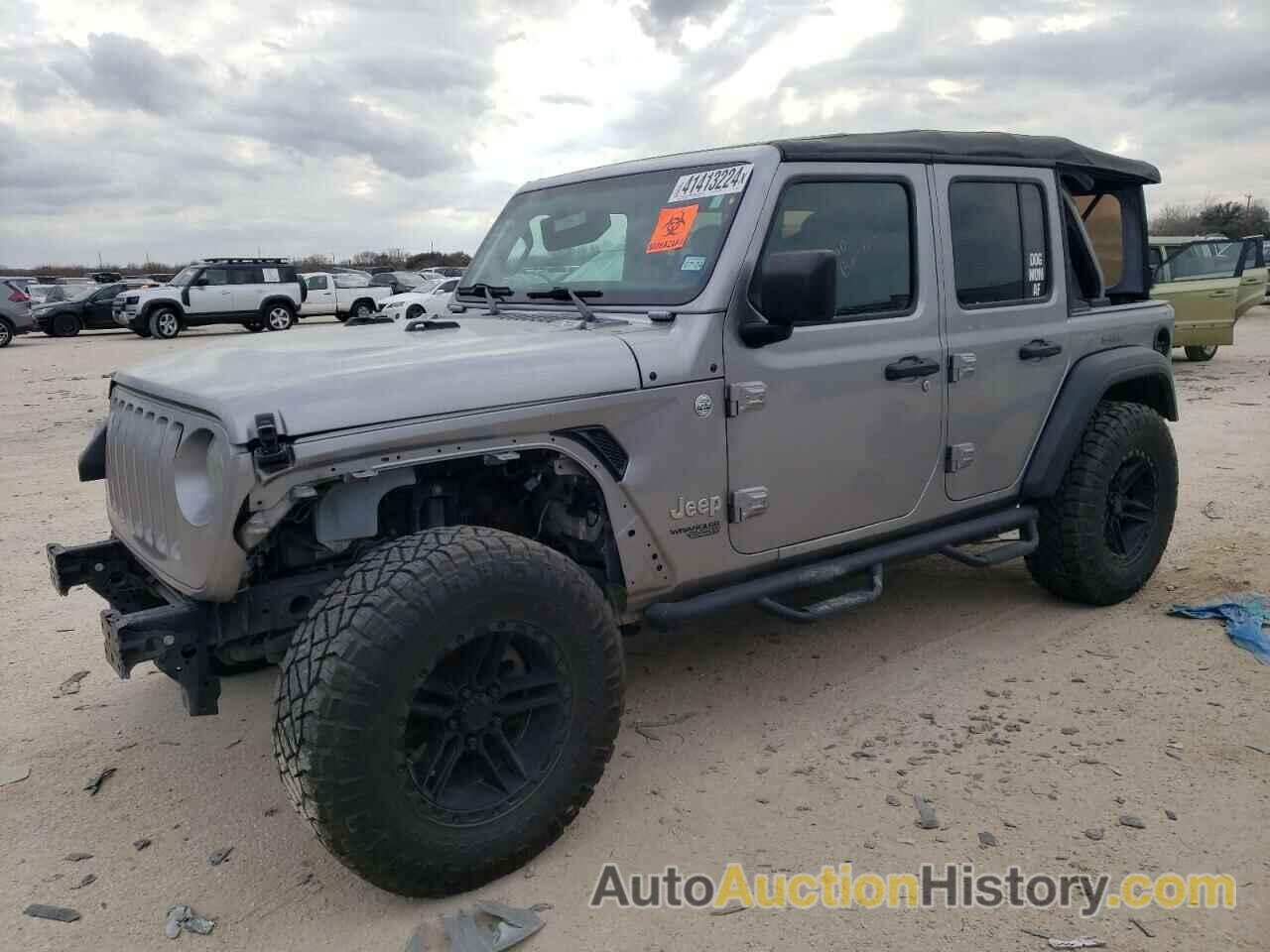 JEEP WRANGLER SPORT, 1C4HJXDG7JW122210