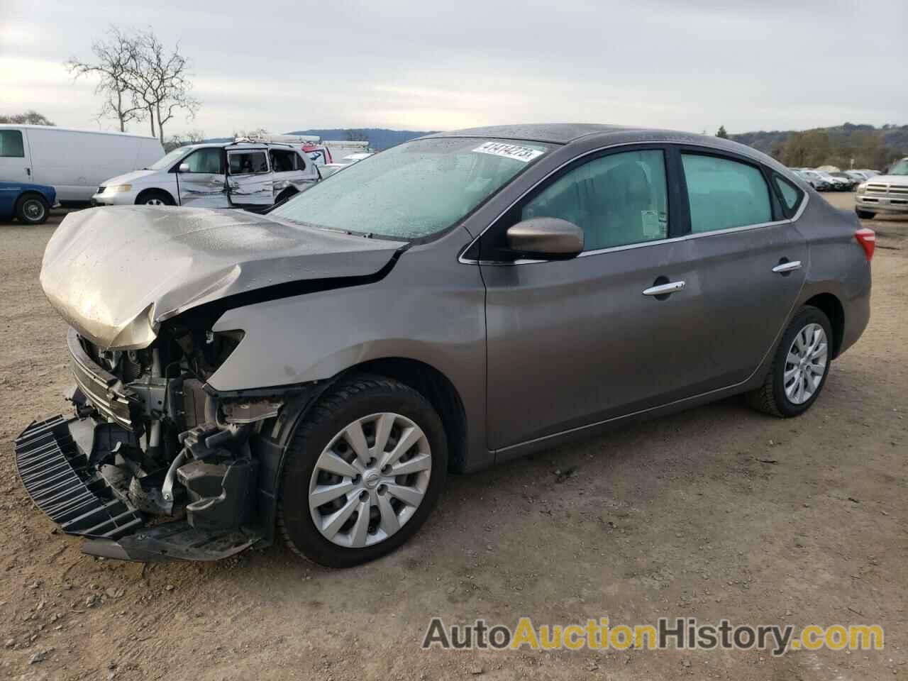 2016 NISSAN SENTRA S, 3N1AB7AP8GY225885