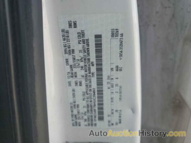 FORD ESCAPE S, 1FMCU0F76HUC39493