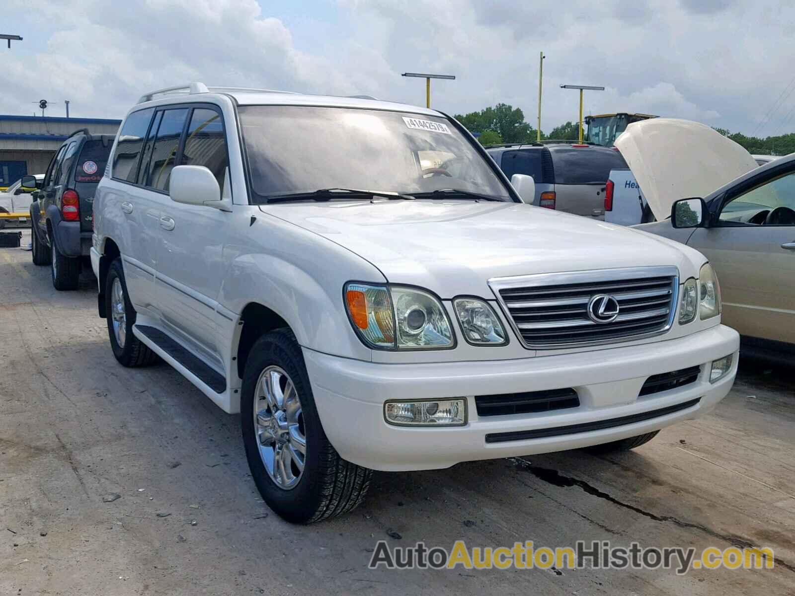 2003 LEXUS LX 470, JTJHT00W433534357