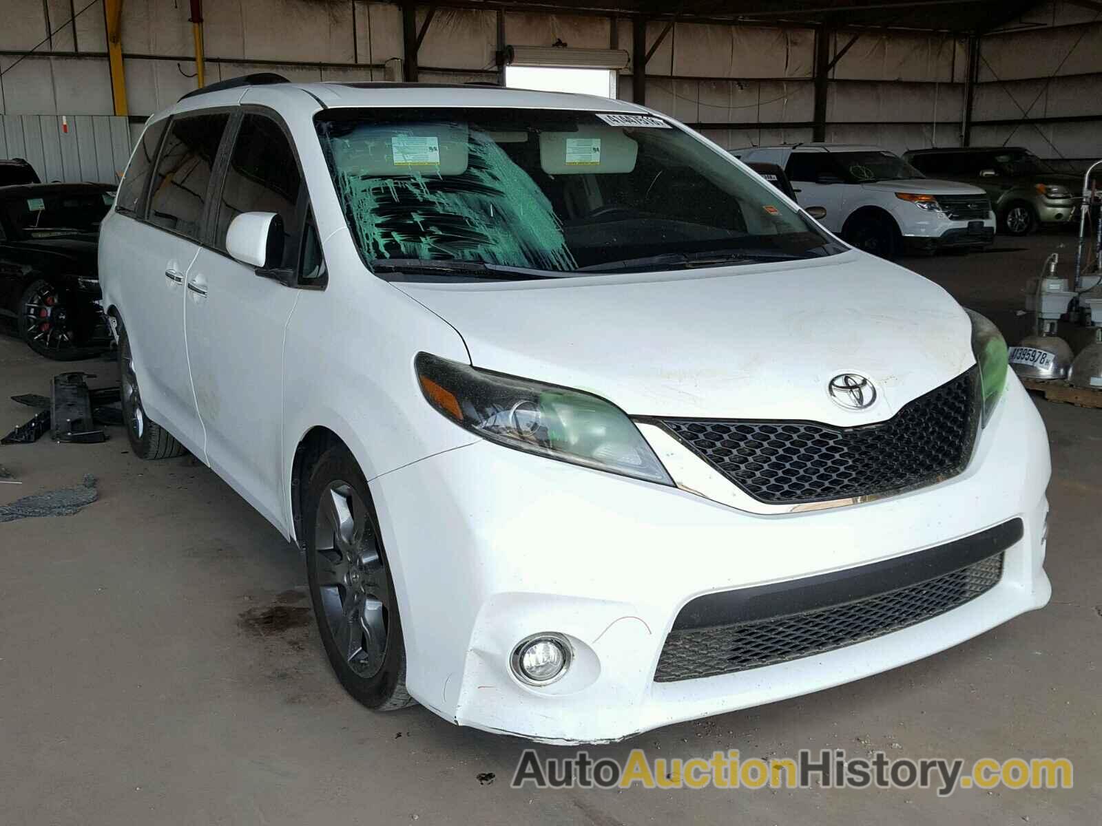 2015 TOYOTA SIENNA SPORT, 5TDXK3DC3FS533691