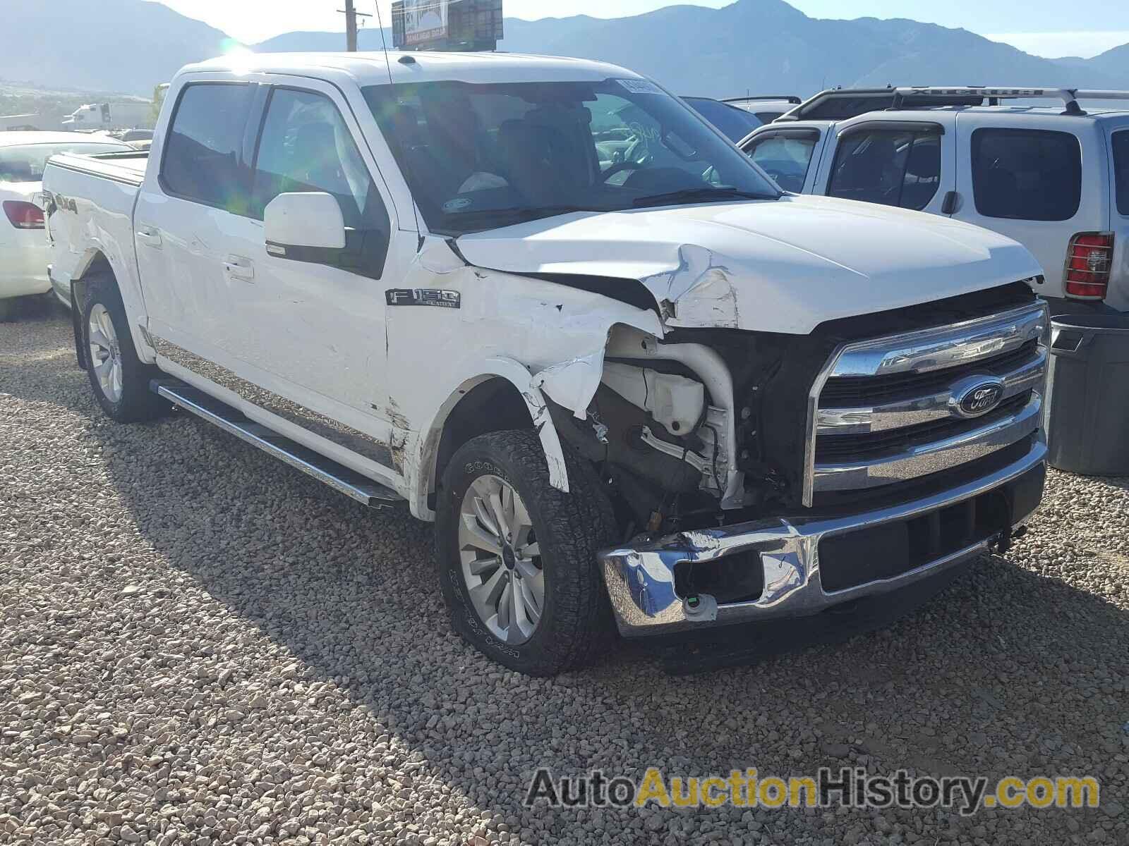 2016 FORD F150 SUPERCREW, 1FTEW1EP6GKE52324