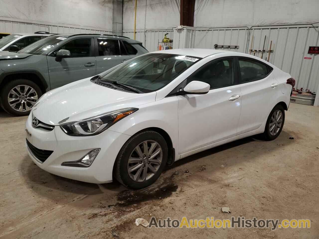 2016 HYUNDAI ELANTRA SE, 5NPDH4AE7GH685641