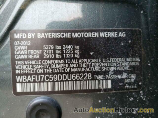 BMW 5 SERIES XI, WBAFU7C59DDU66228