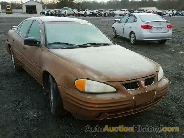 1999 PONTIAC GRAND AM SE, 1G2NE52T9XC536406