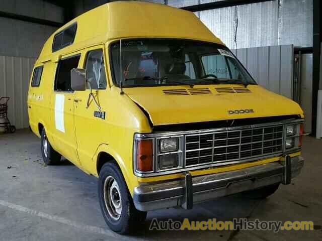 1984 DODGE RAM VAN B2, 2B6HB23TXEK241475