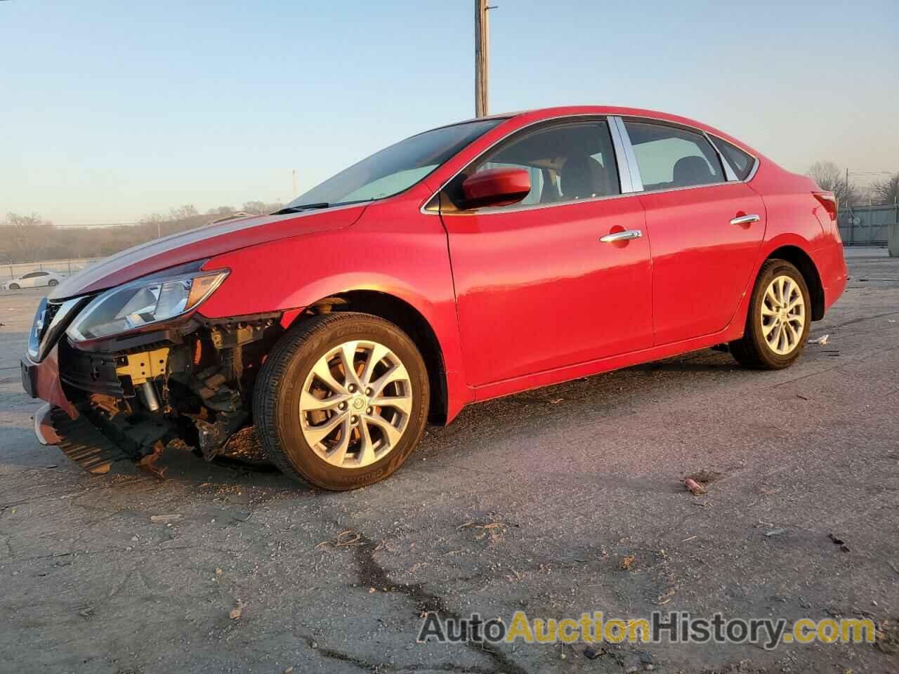 NISSAN SENTRA S, 3N1AB7AP0JL619983