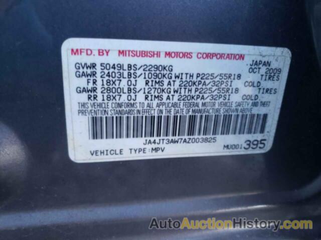 MITSUBISHI OUTLANDER SE, JA4JT3AW7AZ003825