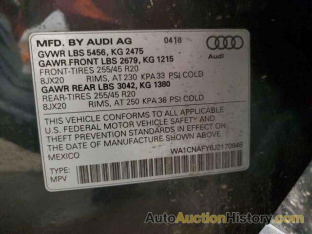 AUDI Q5 PRESTIGE, WA1CNAFY6J2170946