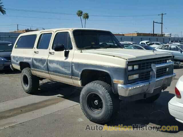 1989 CHEVROLET SUBURBAN, 1GNEV16K3KF199896