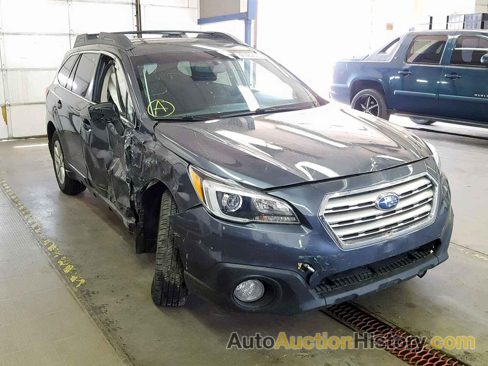 2015 SUBARU OUTBACK 2.5I PREMIUM, 4S4BSADC4F3206356