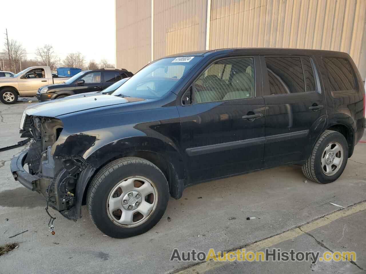 HONDA PILOT LX, 5FNYF4H2XCB056659