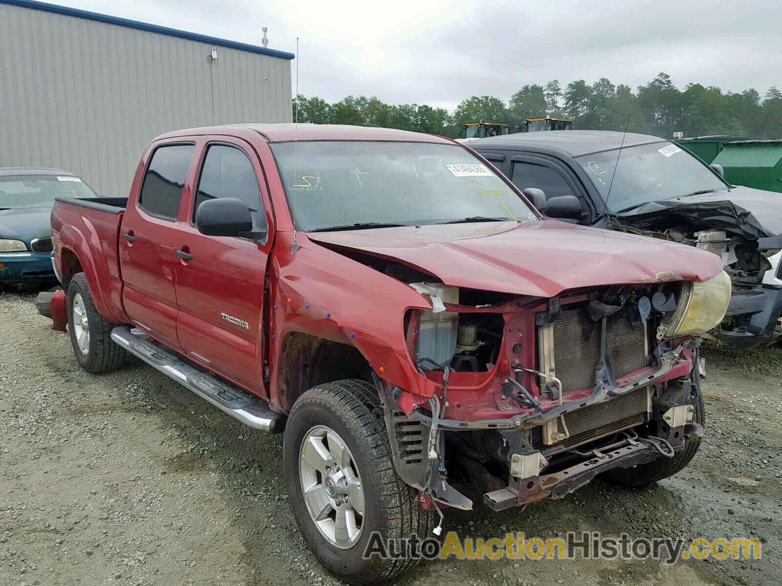 2005 TOYOTA TACOMA DOU DOUBLE CAB PRERUNNER LONG BED, 5TEKU72N85Z028697