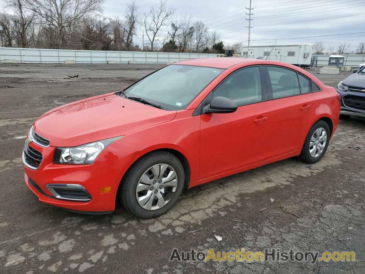 2015 CHEVROLET CRUZE LS, 1G1PA5SHXF7210058