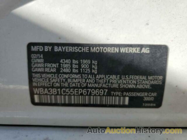 BMW 3 SERIES I, WBA3B1C55EP679697
