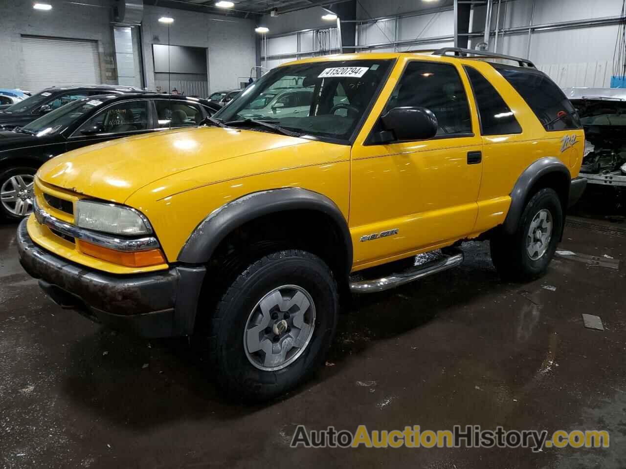 CHEVROLET BLAZER, 1GNCT18X74K117121