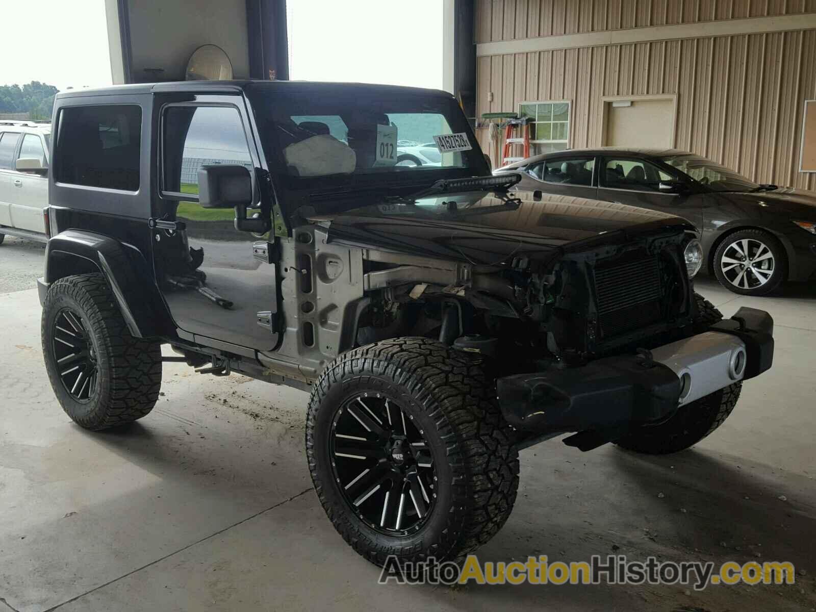 2014 JEEP WRANGLER SAHARA, 1C4AJWBG5EL197400