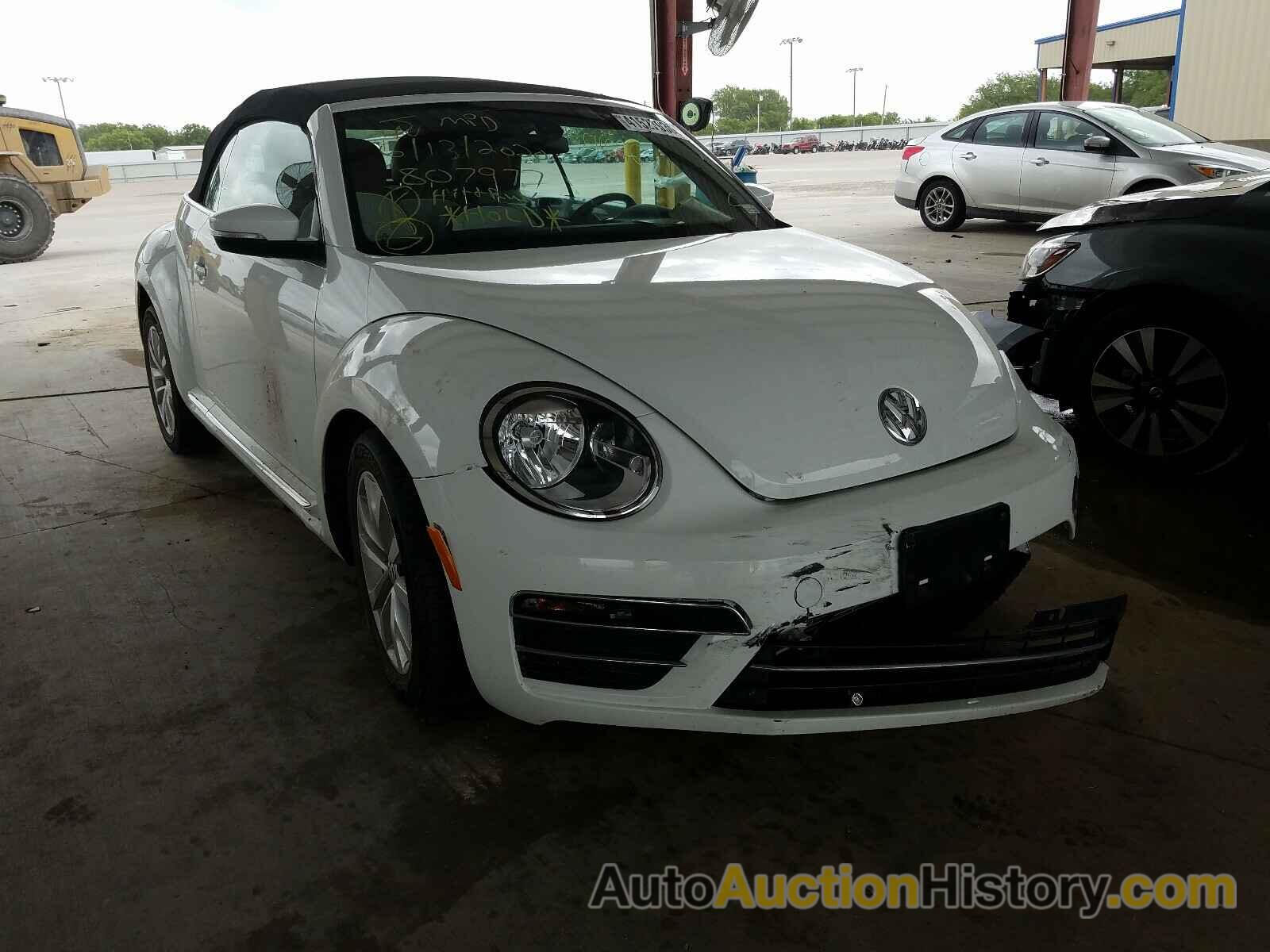 2017 VOLKSWAGEN BEETLE S/SE, 3VW517AT3HM807977