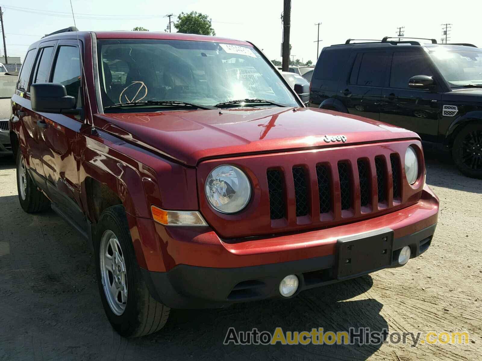 2014 JEEP PATRIOT SPORT, 1C4NJRBB6ED659268