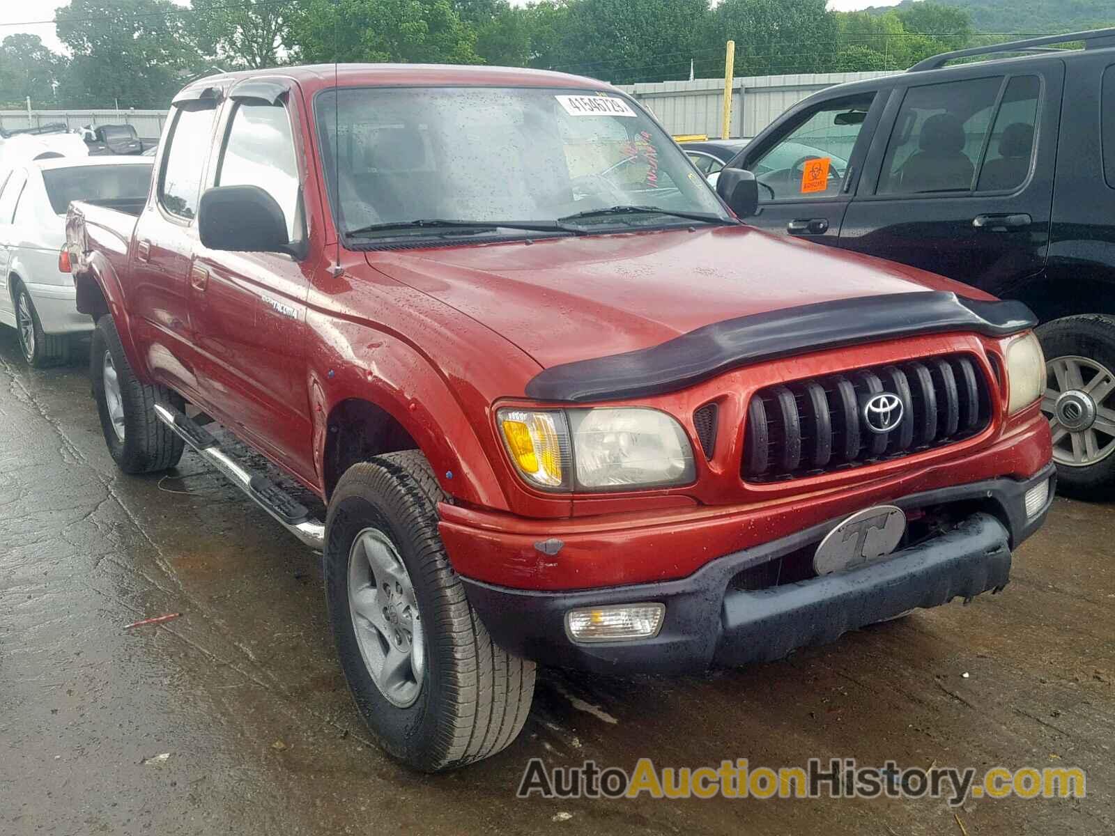 2004 TOYOTA TACOMA DOUBLE CAB PRERUNNER, 5TEGN92N34Z429829