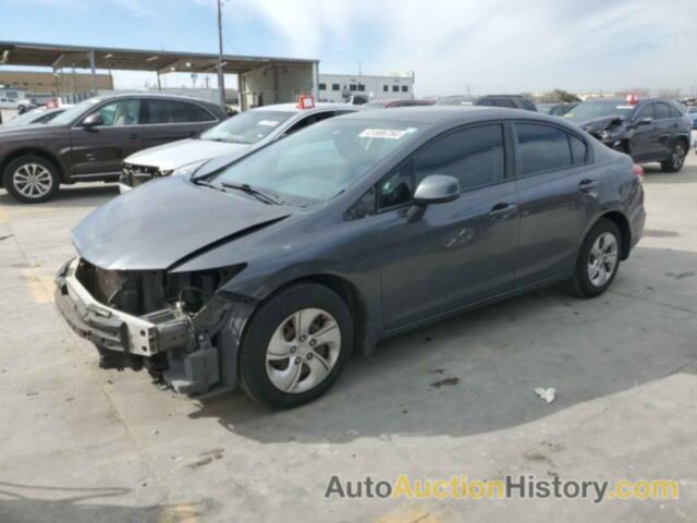 HONDA CIVIC LX, 2HGFB2F53DH566014