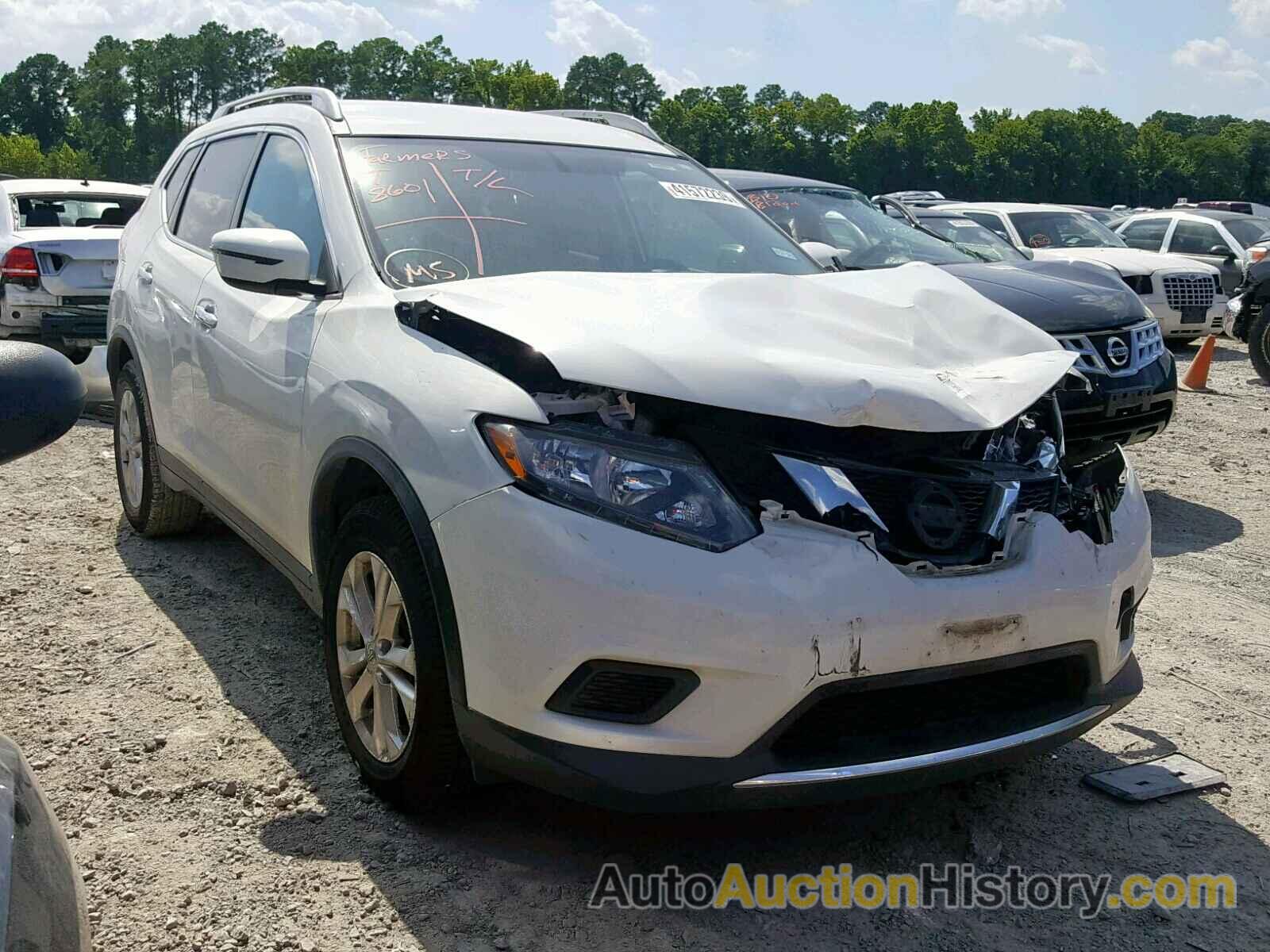 2016 NISSAN ROGUE S, 5N1AT2MT0GC913535