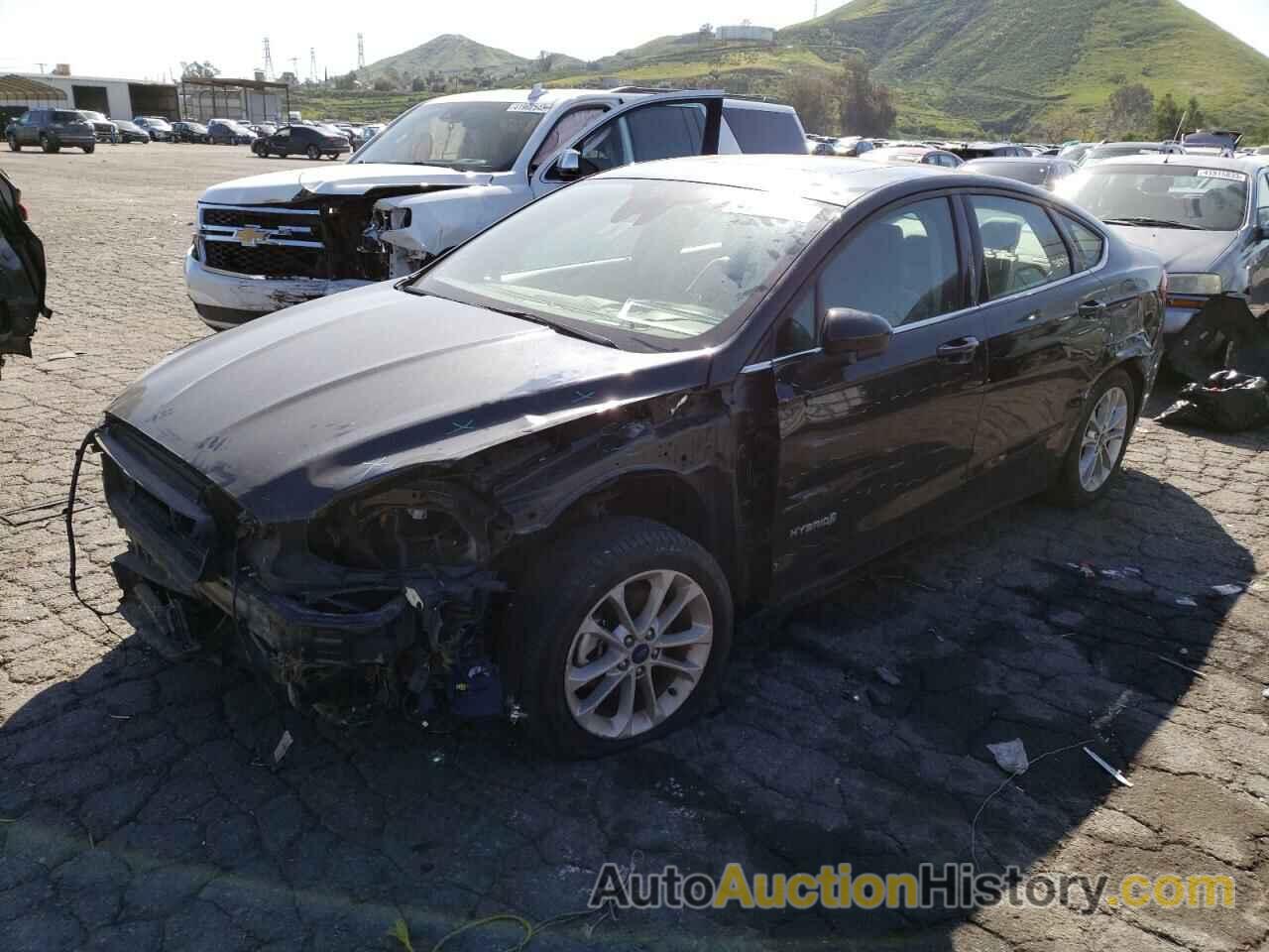 2019 FORD FUSION SE, 3FA6P0LU6KR284845