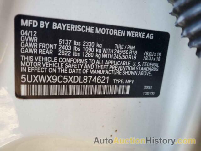 BMW X3 XDRIVE28I, 5UXWX9C5XDL874621