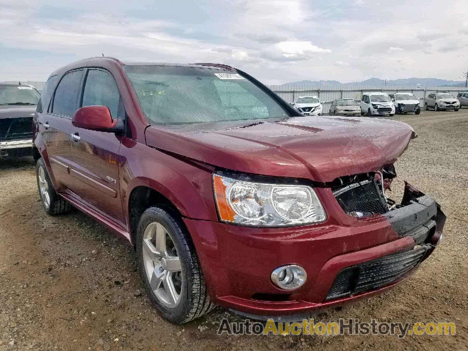 2008 PONTIAC TORRENT GXP, 2CKDL637986286463