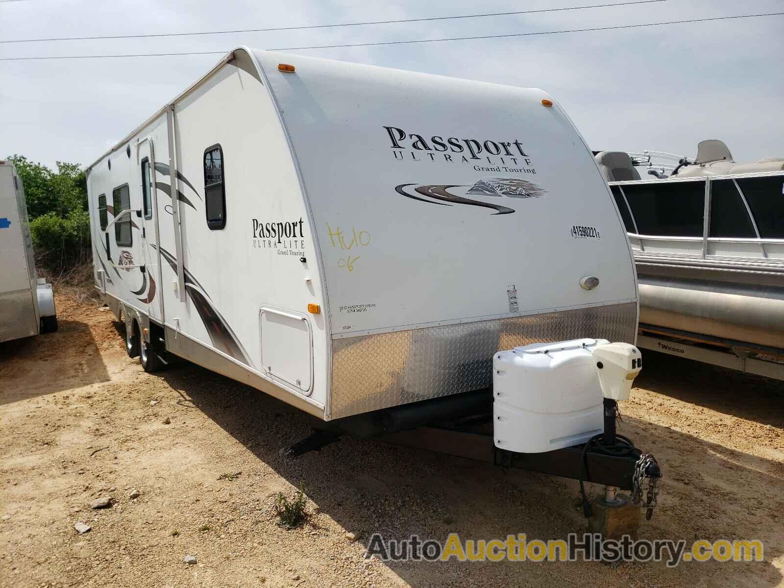 2012 KEYSTONE TRVL TRL, 4YDT31020CT411815