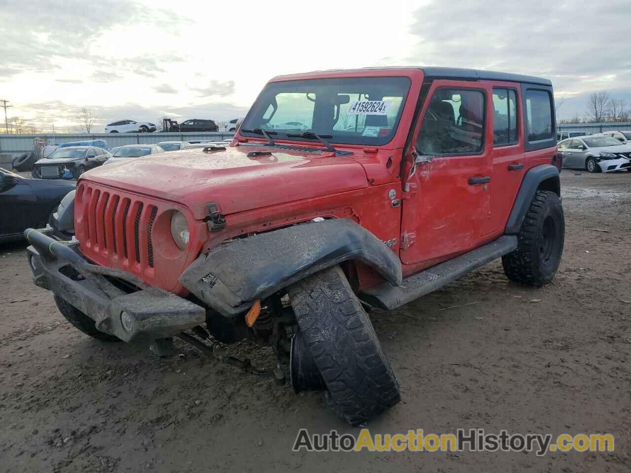 JEEP WRANGLER SPORT, 1C4HJXDG3JW133124