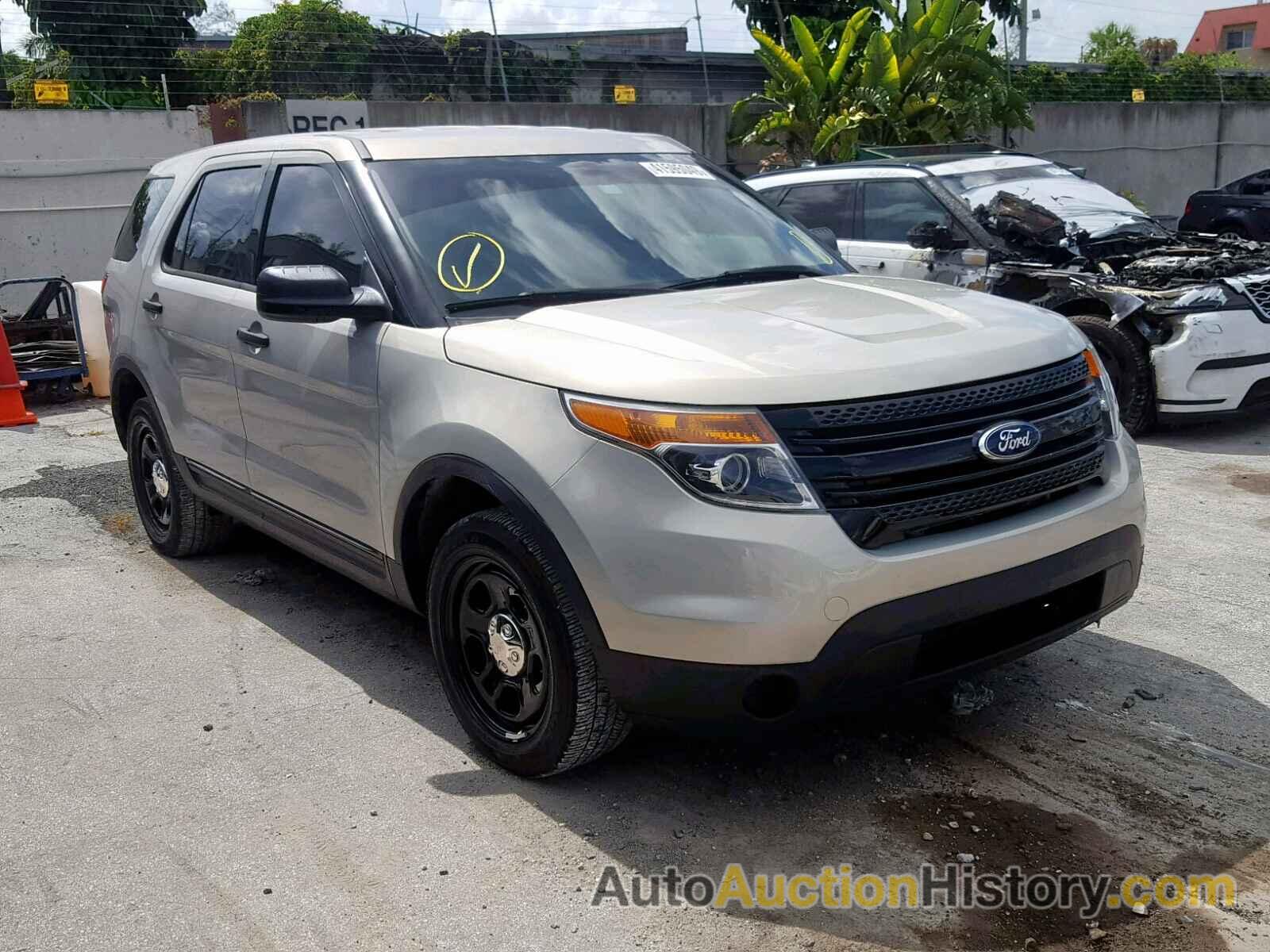 2014 FORD EXPLORER POLICE INTERCEPTOR, 1FM5K8AR8EGA38484