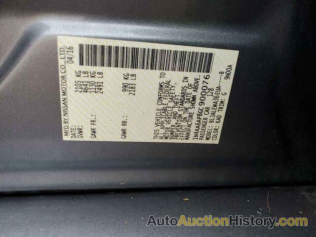 NISSAN MAXIMA 3.5S, 1N4AA6AP8GC900076