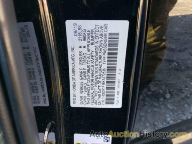 HONDA ACCORD LX, 1HGCV1F16KA172536