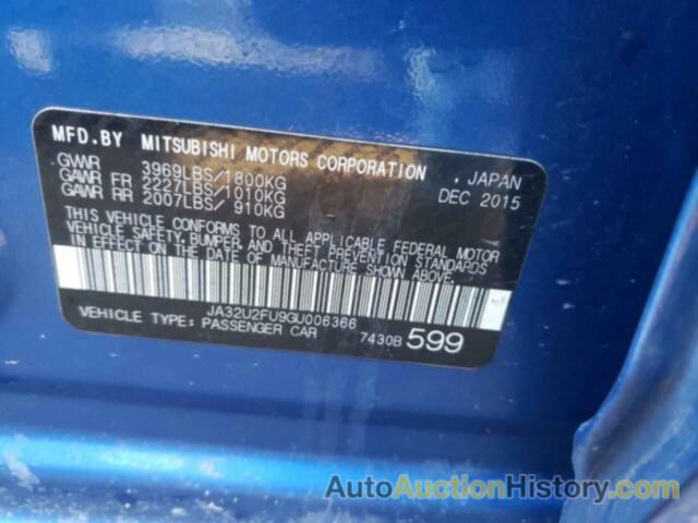 MITSUBISHI LANCER ES, JA32U2FU9GU006366