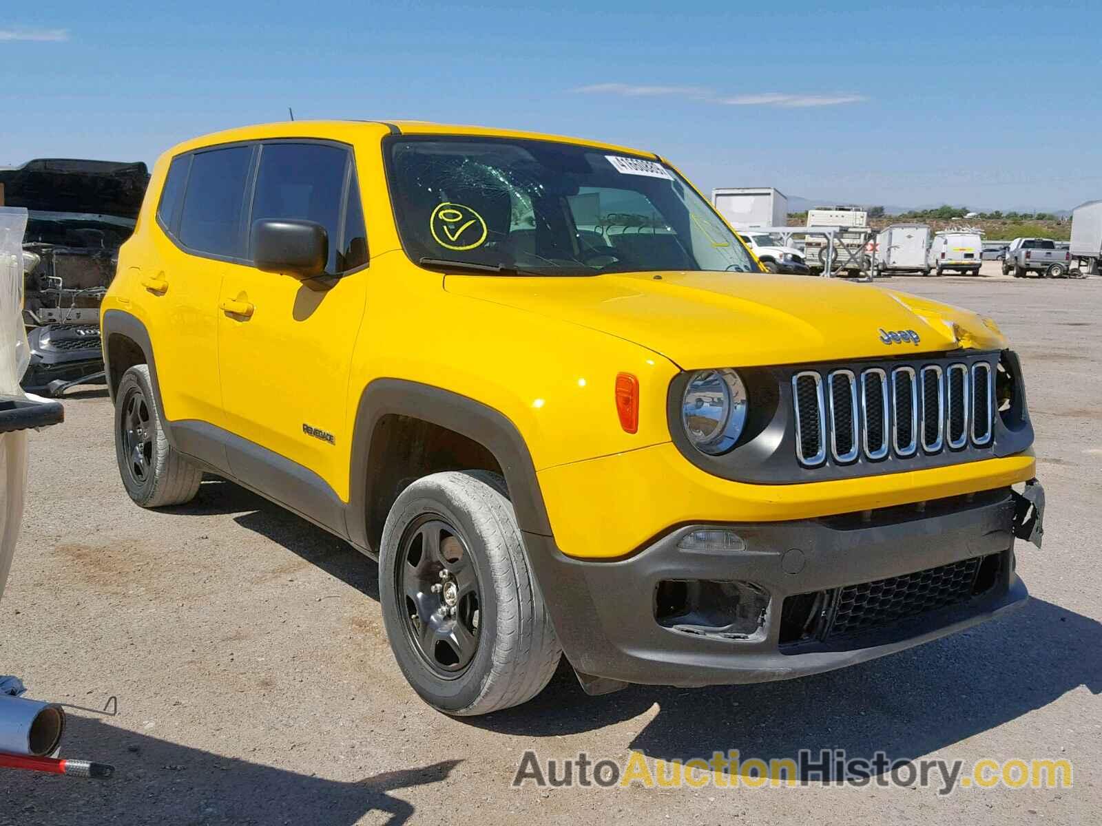 2017 JEEP RENEGADE SPORT, ZACCJBAB3HPF38428